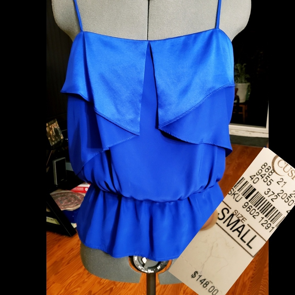 New 100% SILKTop. NEW with tags